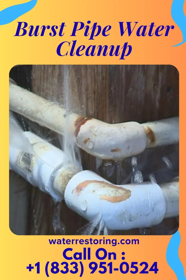 Burst Pipe Water Cleanup in Blanchester, OH